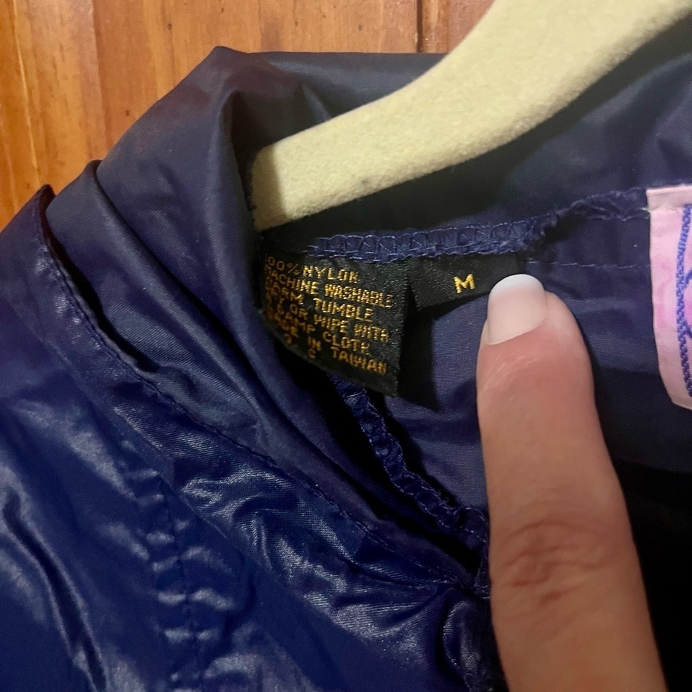 Lacoste Navy Blue Windbreaker Jacket - Medium - Picture 2 of 5